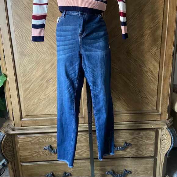 Levi Strauss light washed mid rise skinny jeans - Picture 1 of 4